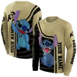 personalized colorado buffaloes stitch gold hoodie best selling