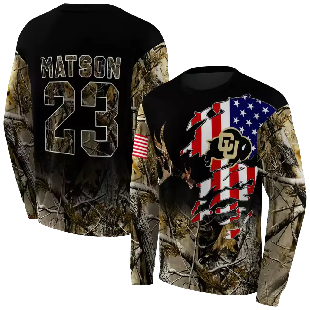 personalized colorado buffaloes tree camo hoodie premium grade personalized colorado buffaloes tree camo hoodie premium grade