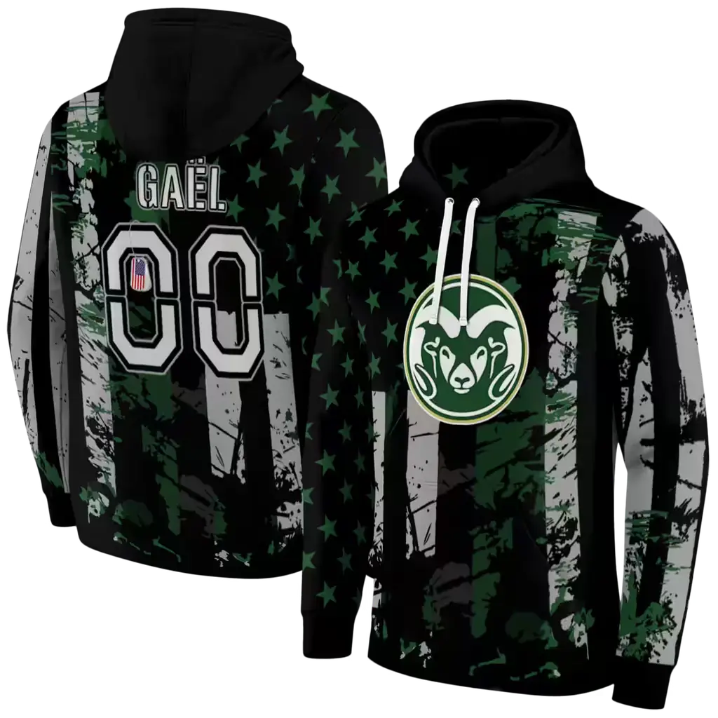 personalized colorado state rams distressed flag green black hoodie fashion forward personalized colorado state rams distressed flag green black hoodie fashion forward
