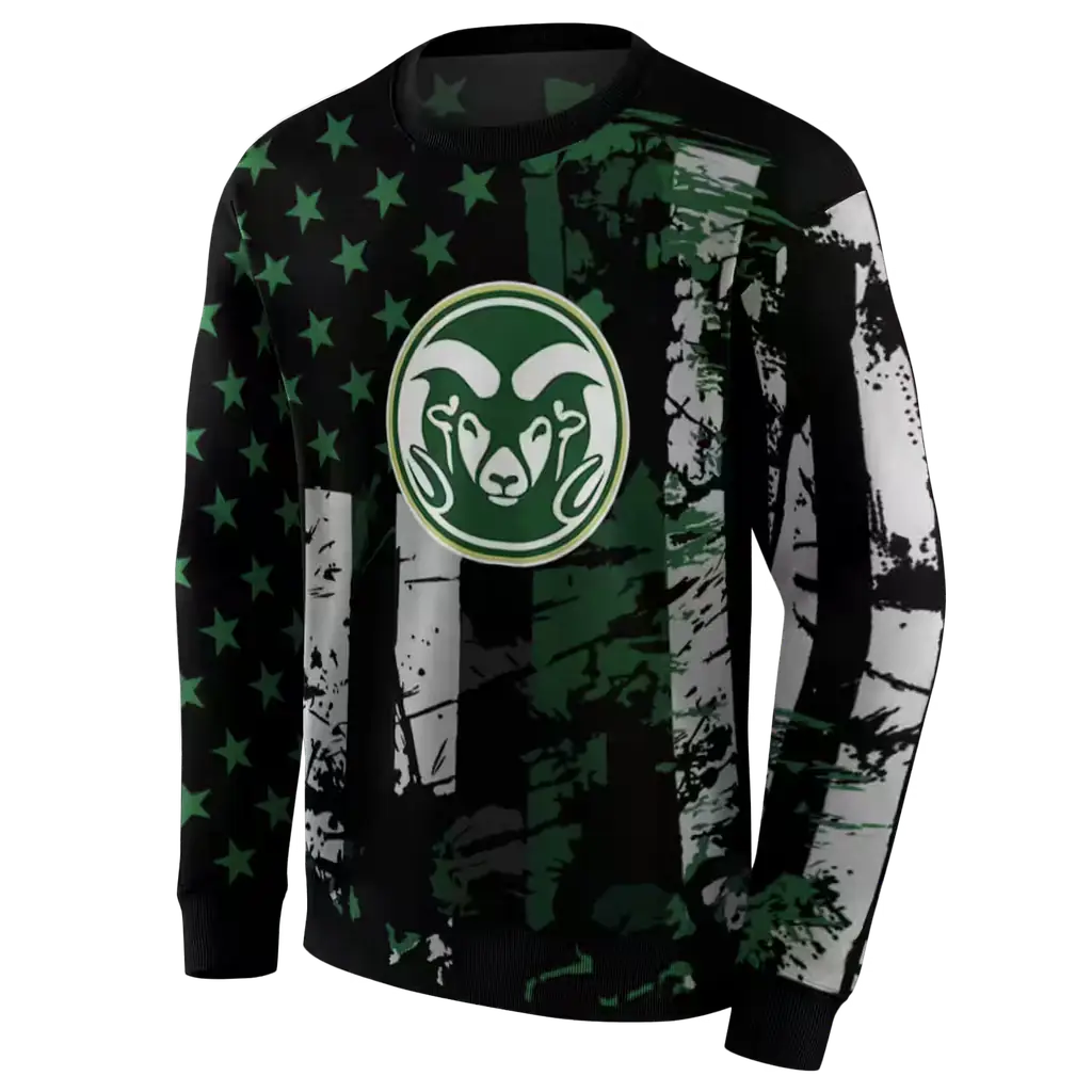 personalized colorado state rams distressed flag green black hoodie new arrival personalized colorado state rams distressed flag green black hoodie new arrival