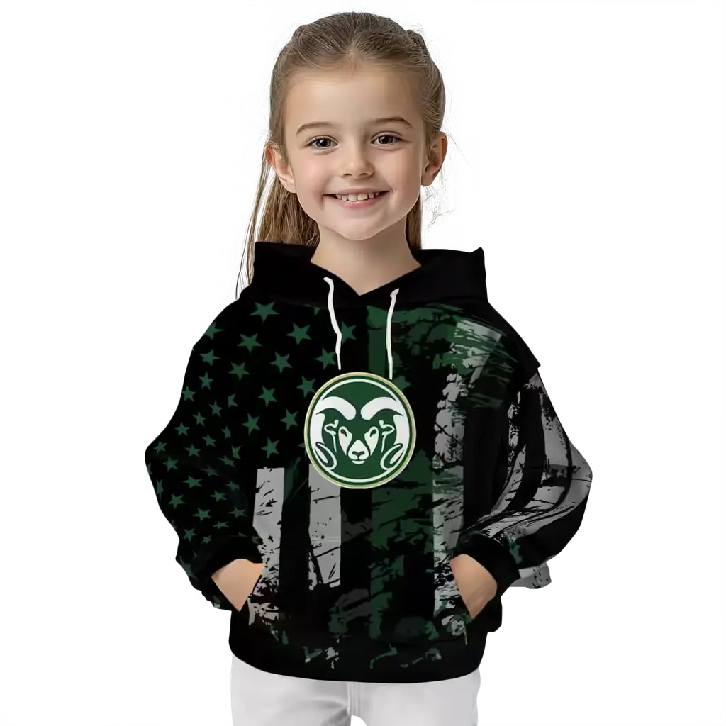 personalized colorado state rams distressed flag green black hoodie top rated personalized colorado state rams distressed flag green black hoodie top rated