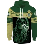 personalized colorado state rams grim reaper green black hoodie best selling