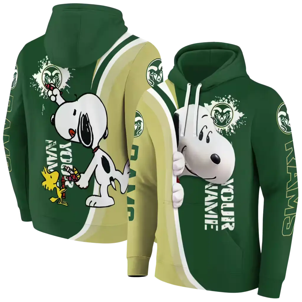 personalized colorado state rams peeking snoopy green hoodie fashion forward personalized colorado state rams peeking snoopy green hoodie fashion forward