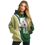 personalized colorado state rams peeking snoopy green hoodie best selling