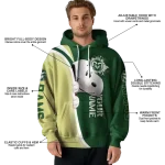 personalized colorado state rams peeking snoopy green hoodie best selling