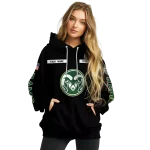 personalized colorado state rams punisher skull black hoodie best selling