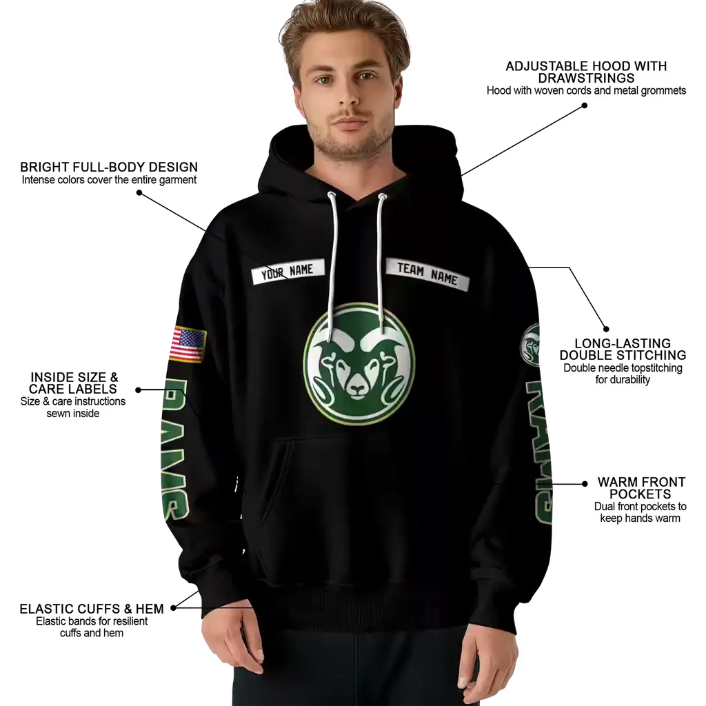 personalized colorado state rams punisher skull black hoodie latest model personalized colorado state rams punisher skull black hoodie latest model