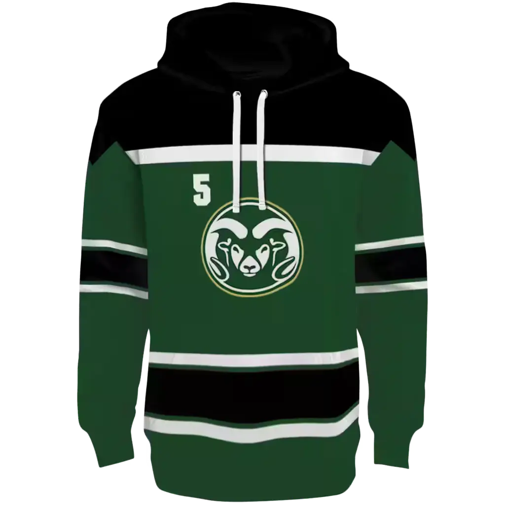 personalized colorado state rams striped pattern green hoodie best selling personalized colorado state rams striped pattern green hoodie best selling