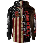 personalized cornell big red american pride hoodie best selling