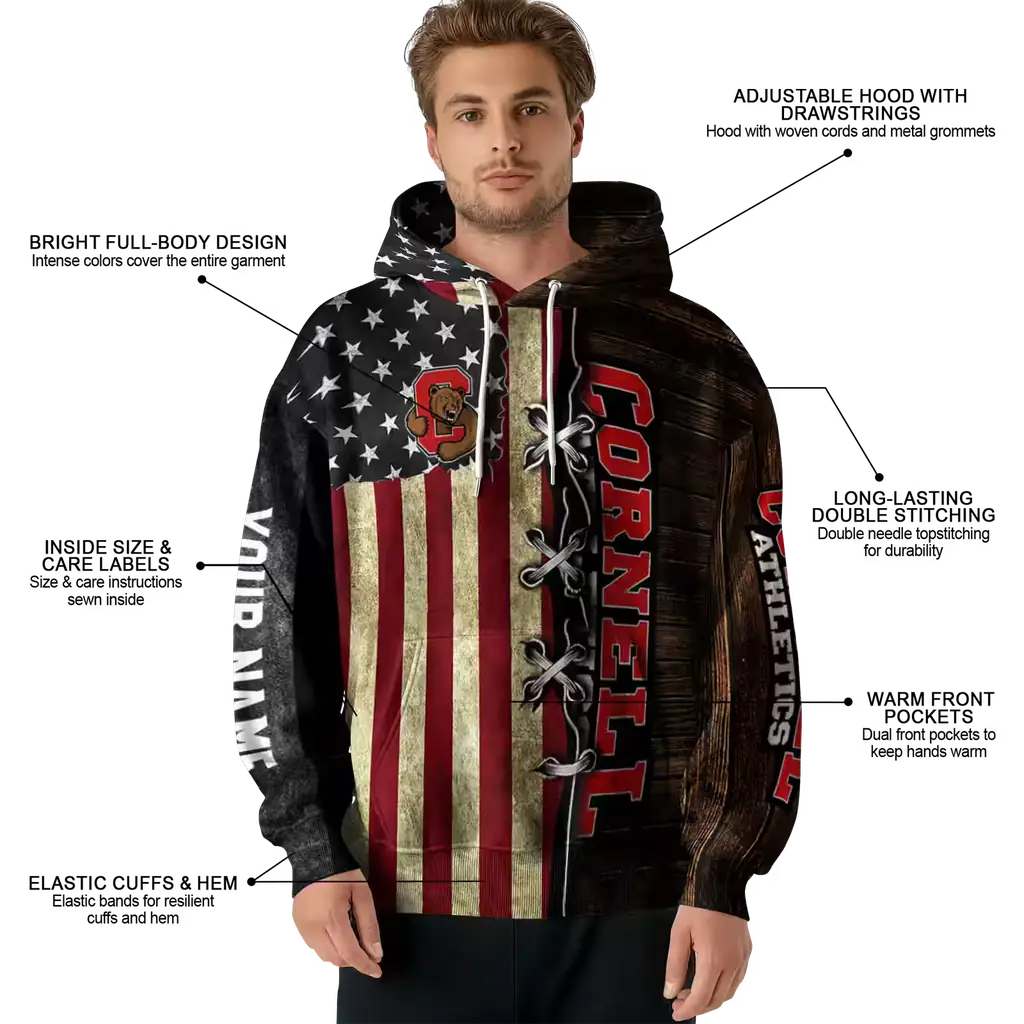 personalized cornell big red american pride hoodie latest model personalized cornell big red american pride hoodie latest model