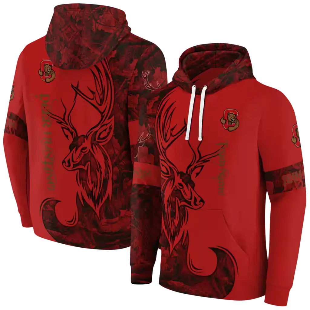 personalized cornell big red deer silhouette red hoodie fashion forward personalized cornell big red deer silhouette red hoodie fashion forward