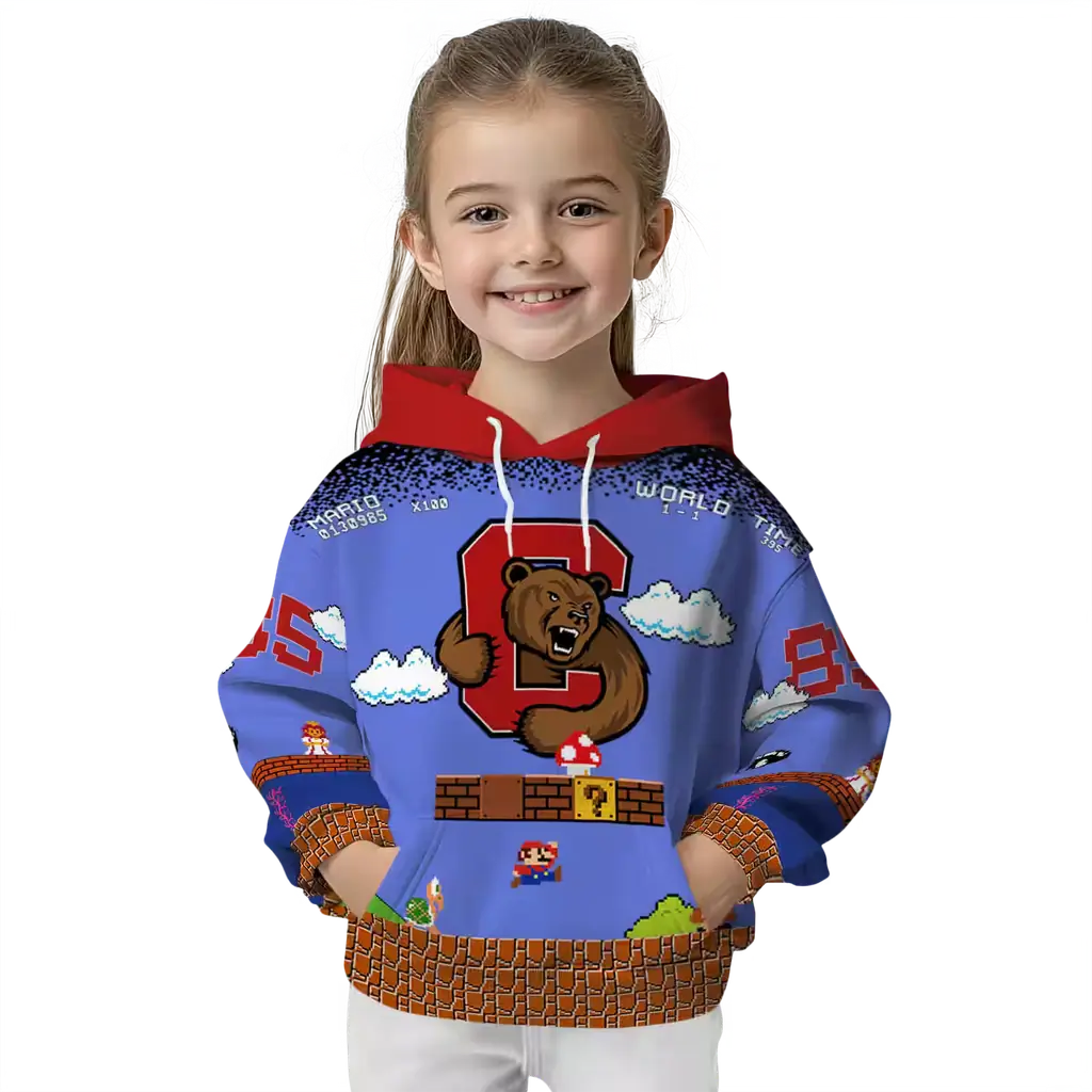 personalized cornell big red mario blue black hoodie top rated personalized cornell big red mario blue black hoodie top rated