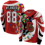 personalized cornell big red puzzle pieces red hoodie best selling