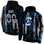 personalized creighton bluejays distressed flag blue black hoodie best selling