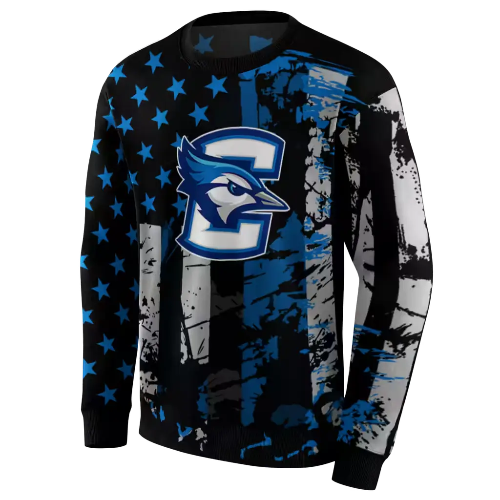 personalized creighton bluejays distressed flag blue black hoodie new arrival personalized creighton bluejays distressed flag blue black hoodie new arrival