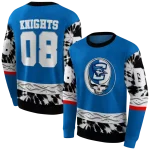 personalized creighton bluejays grateful vibes blue hoodie best selling