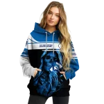 personalized creighton bluejays grim reaper blue black hoodie best selling