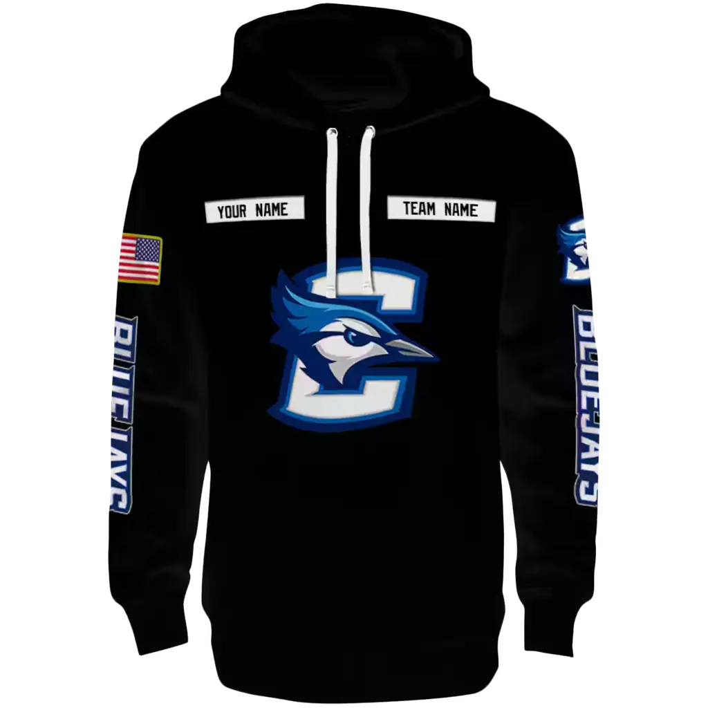 personalized creighton bluejays punisher skull black hoodie best selling personalized creighton bluejays punisher skull black hoodie best selling