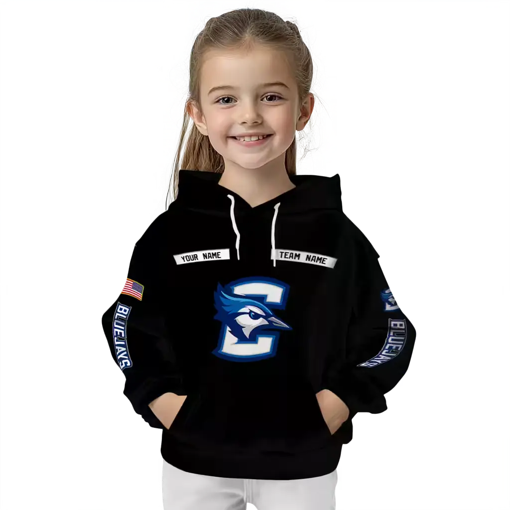 personalized creighton bluejays punisher skull black hoodie top rated personalized creighton bluejays punisher skull black hoodie top rated
