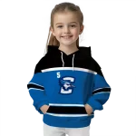 personalized creighton bluejays striped pattern blue hoodie best selling
