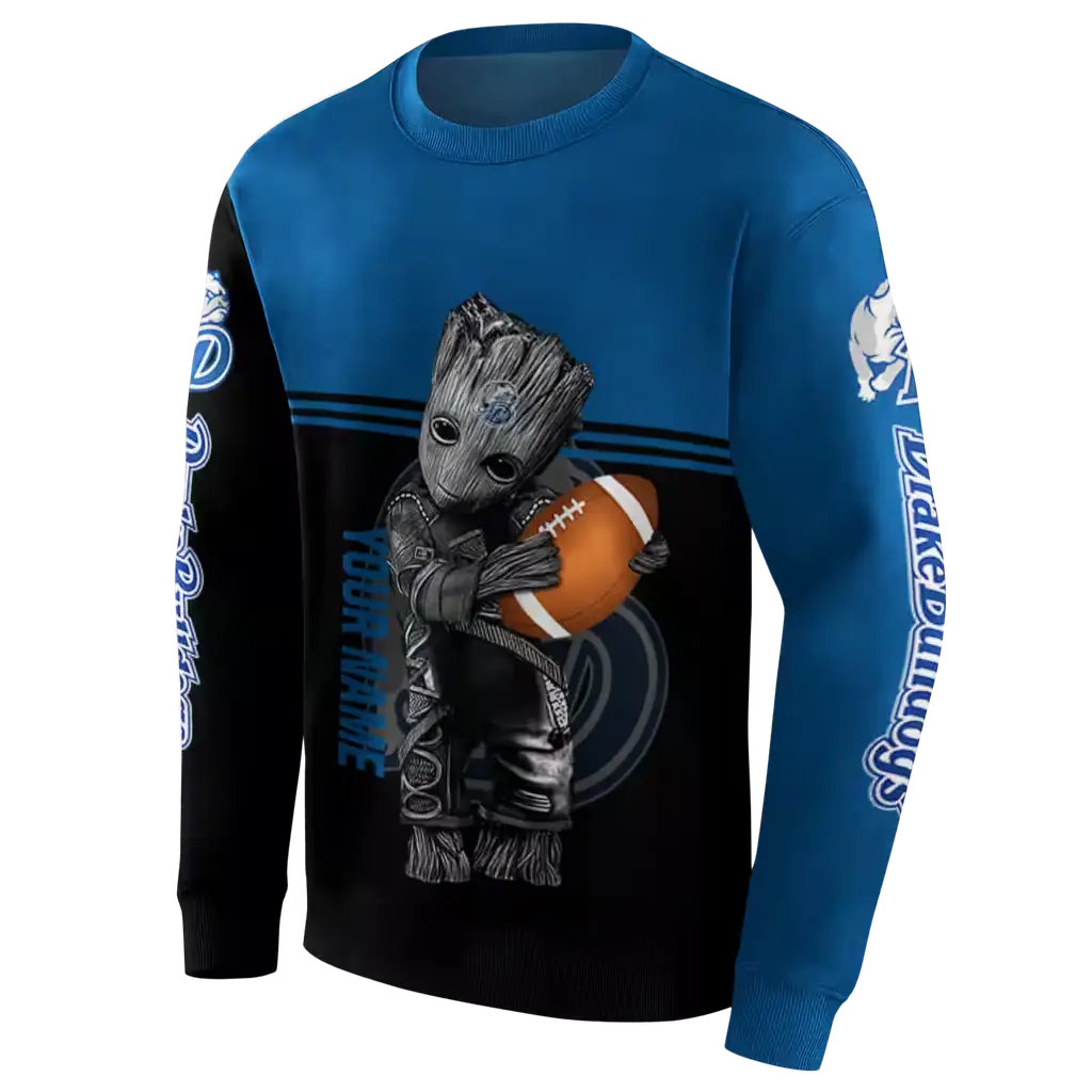 personalized drake bulldogs baby groot blue black hoodie new arrival personalized drake bulldogs baby groot blue black hoodie new arrival