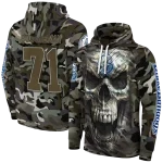 personalized drake bulldogs camo skull hoodie best selling