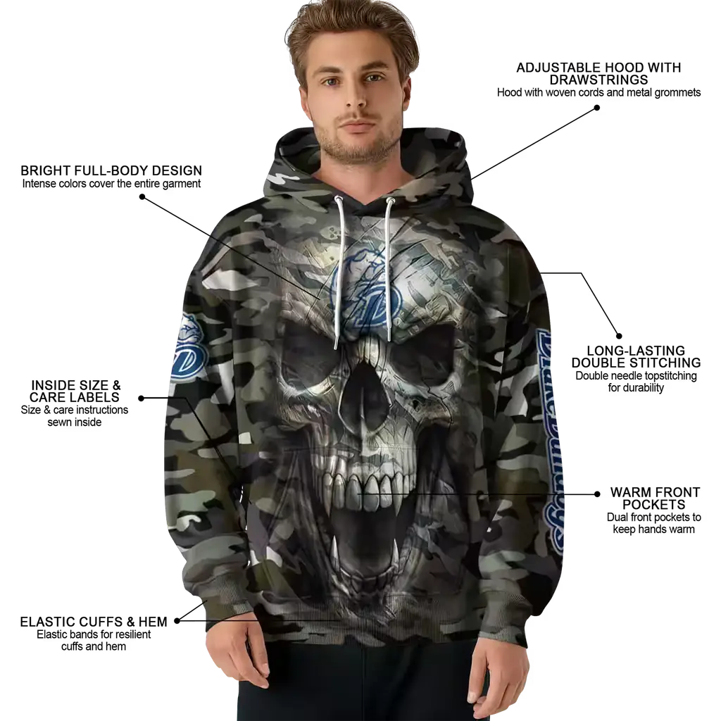 personalized drake bulldogs camo skull hoodie latest model personalized drake bulldogs camo skull hoodie latest model
