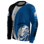 personalized drake bulldogs minimalist design blue black hoodie best selling
