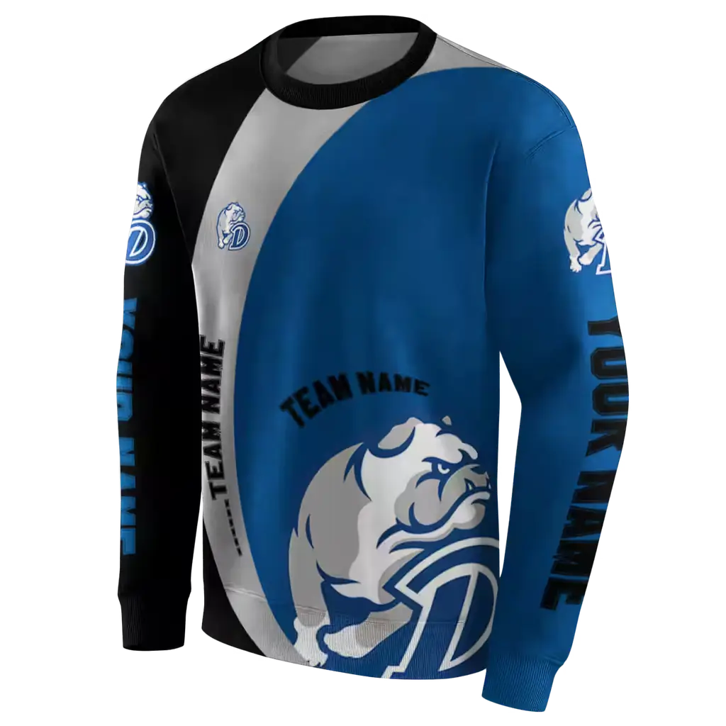 personalized drake bulldogs minimalist design blue black hoodie new arrival personalized drake bulldogs minimalist design blue black hoodie new arrival