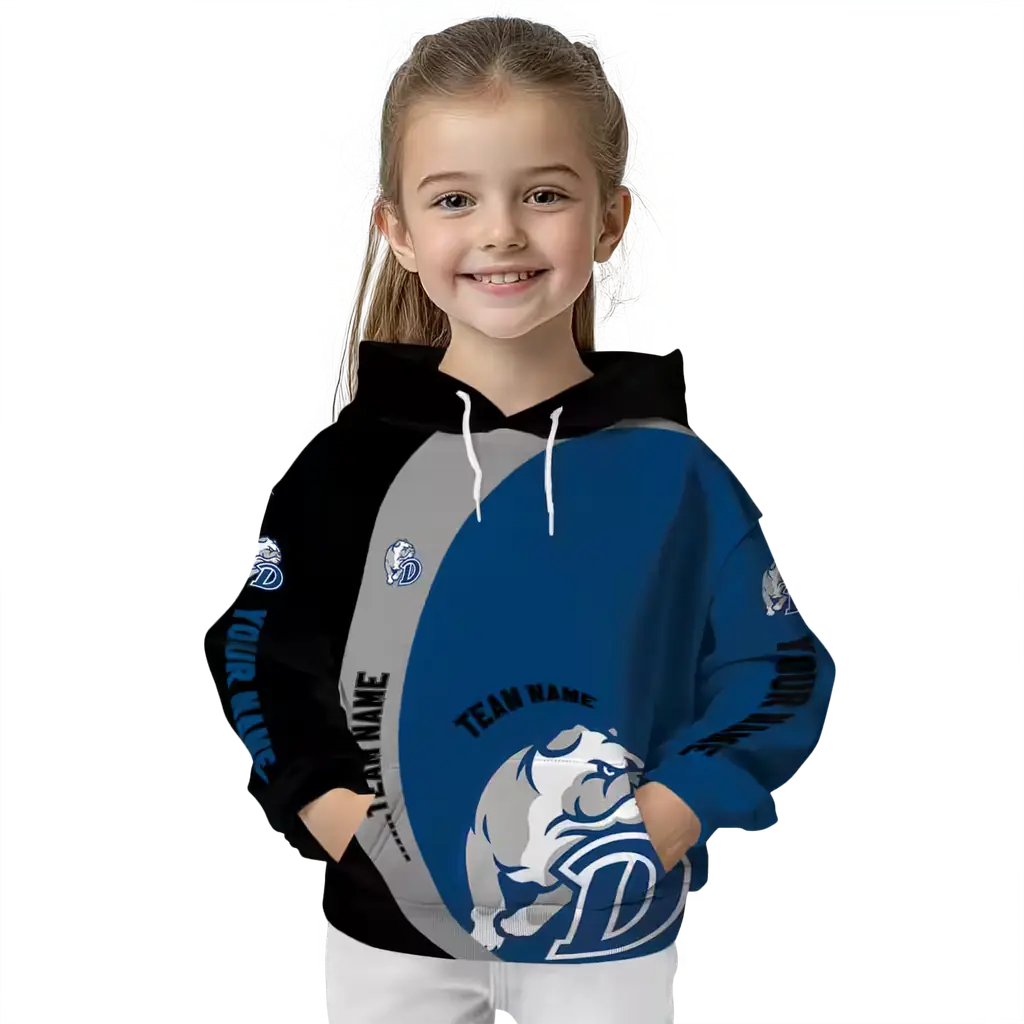 personalized drake bulldogs minimalist design blue black hoodie top rated personalized drake bulldogs minimalist design blue black hoodie top rated