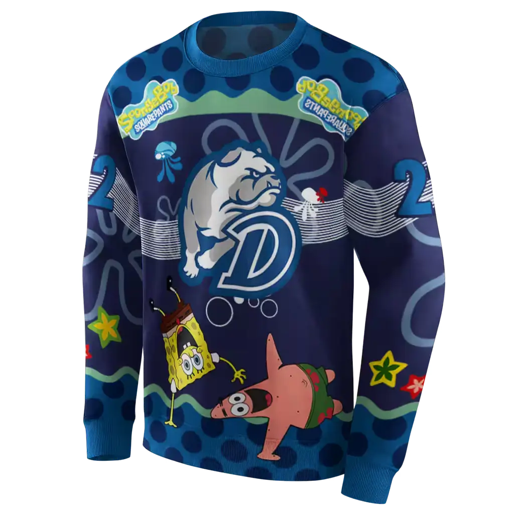 personalized drake bulldogs spongebob patrick star blue navy hoodie new arrival personalized drake bulldogs spongebob patrick star blue navy hoodie new arrival