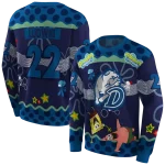 personalized drake bulldogs spongebob patrick star blue navy hoodie best selling