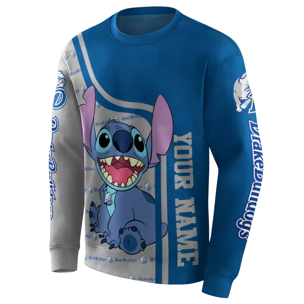 personalized drake bulldogs stitch blue hoodie new arrival personalized drake bulldogs stitch blue hoodie new arrival