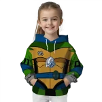 personalized drake bulldogs superhero armor blue green hoodie best selling