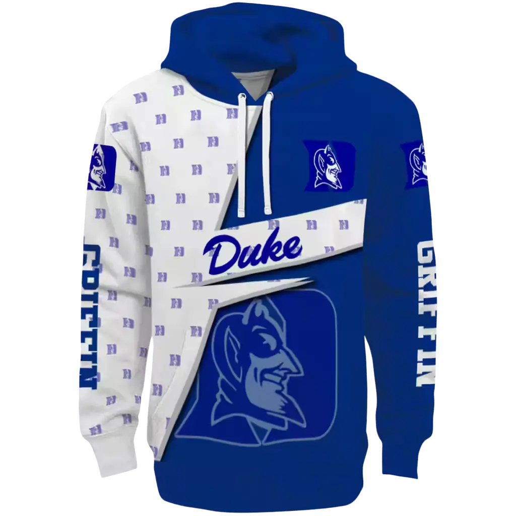 personalized duke blue devils abstract shape blue hoodie best selling personalized duke blue devils abstract shape blue hoodie best selling