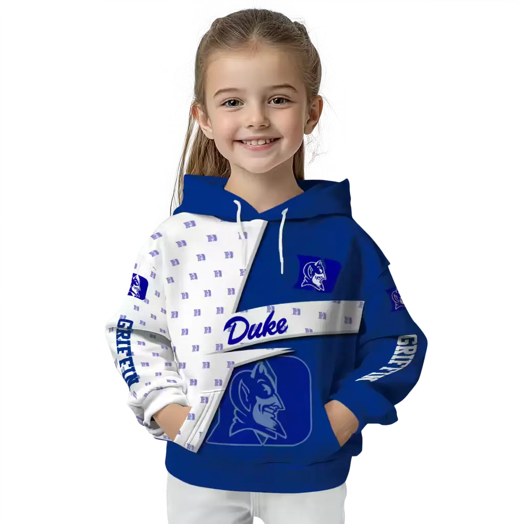 personalized duke blue devils abstract shape blue hoodie top rated personalized duke blue devils abstract shape blue hoodie top rated