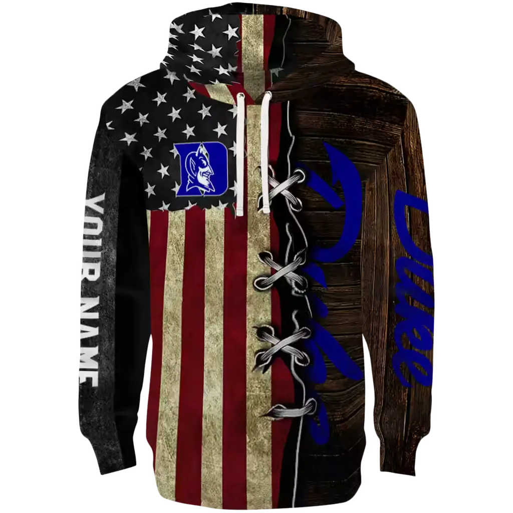 personalized duke blue devils american pride hoodie best selling personalized duke blue devils american pride hoodie best selling