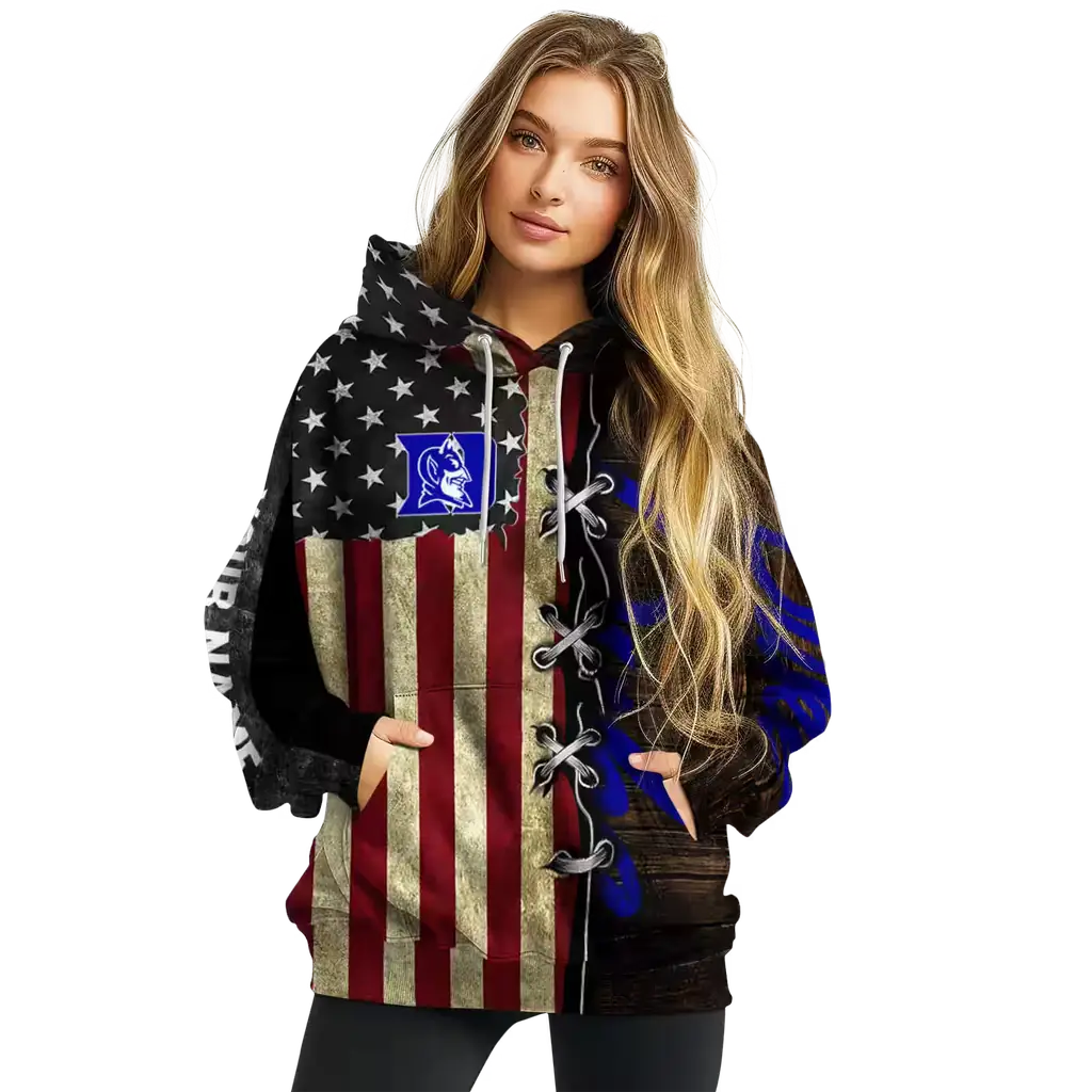 personalized duke blue devils american pride hoodie high quality personalized duke blue devils american pride hoodie high quality