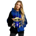 personalized duke blue devils baby yoda blue black hoodie best selling