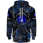 personalized duke blue devils hunting theme blue black hoodie best selling