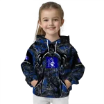 personalized duke blue devils hunting theme blue black hoodie best selling