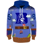 personalized duke blue devils mario blue black hoodie best selling
