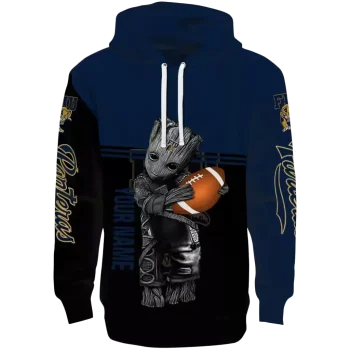 personalized fiu panthers baby groot blue black hoodie best selling