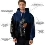 personalized fiu panthers baby groot blue black hoodie best selling
