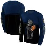 personalized fiu panthers baby groot blue black hoodie best selling