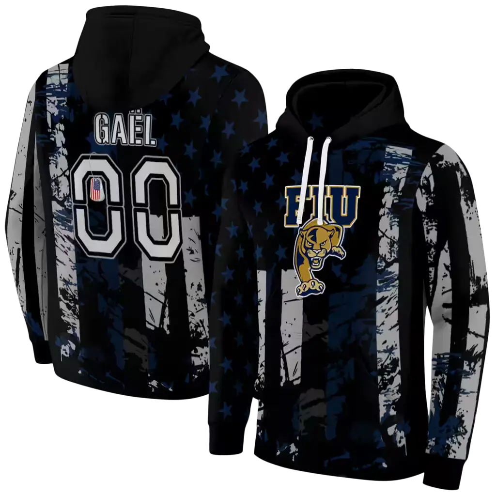 personalized fiu panthers distressed flag blue black hoodie fashion forward personalized fiu panthers distressed flag blue black hoodie fashion forward