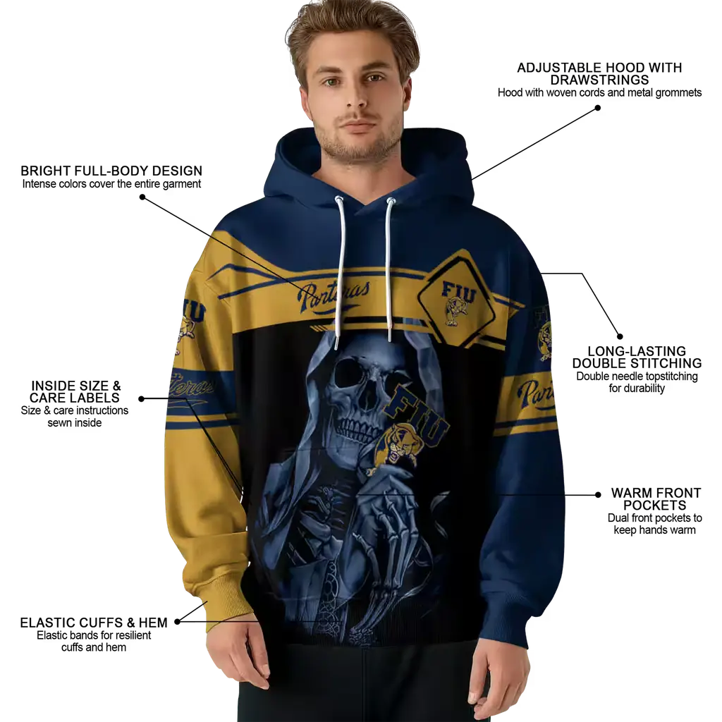 personalized fiu panthers grim reaper blue black hoodie latest model personalized fiu panthers grim reaper blue black hoodie latest model