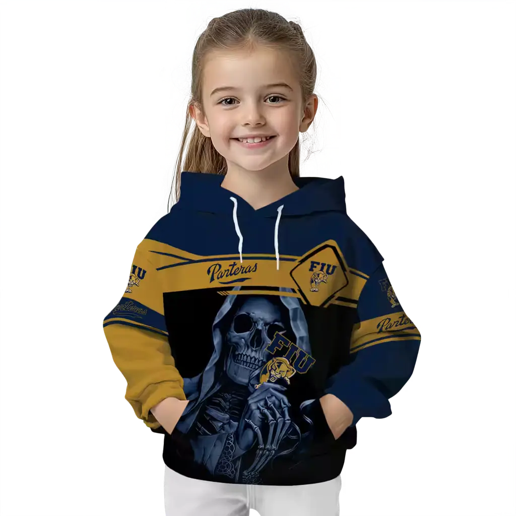 personalized fiu panthers grim reaper blue black hoodie top rated personalized fiu panthers grim reaper blue black hoodie top rated