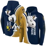 personalized fiu panthers peeking snoopy blue hoodie best selling