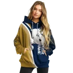 personalized fiu panthers peeking snoopy blue hoodie best selling